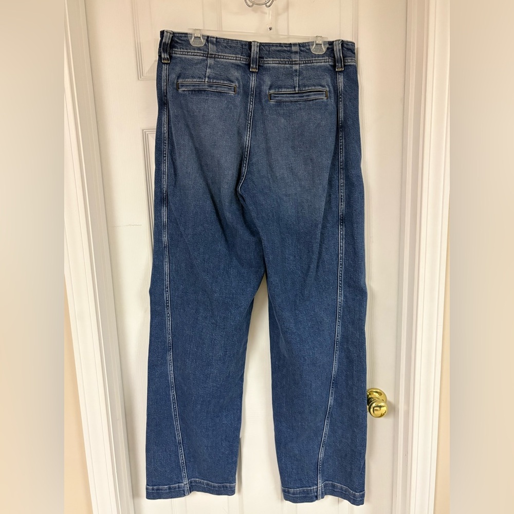 Madewell Tapered Denim Trousers in Calvert Wash - Picture 8 of 12